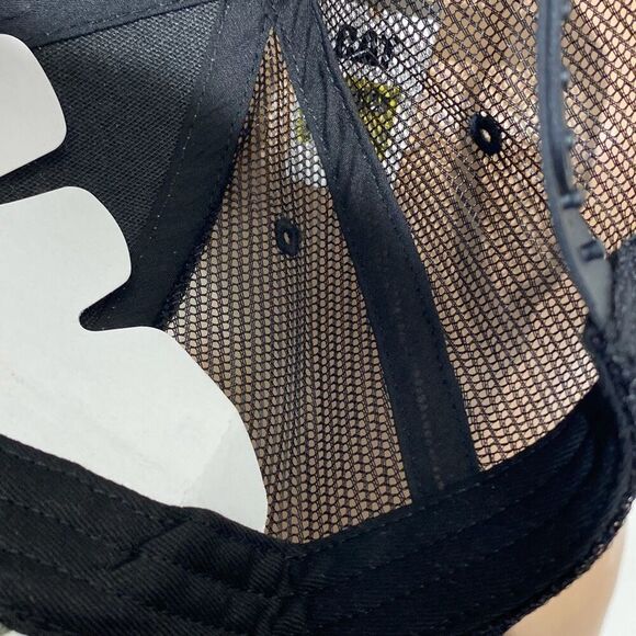 Caterpillar Men's Gray Black Mesh Equipment Snapback Cap Hat NWT - Picture 9 of 10